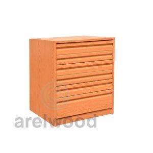 Cajonera Montada – Frente Postformado, (5 Cajones 8 cm)+(1 Cajón 16 cm)