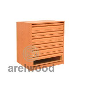 Cajonera Montada – Frente Transparente, (5 Cajones 8 cm)+(1 Cajón 16 cm)