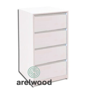 CAJONERA MONTADA, FRENTE PRO (2 CAJONES 32 CM)