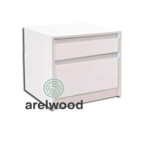 CAJONERA MONTADA, FRENTE PRO (1 Cajón 8 cm + 1 Cajón 16 cm)